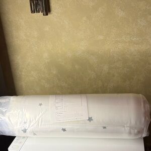 White and Gray Star Baby Crawling Mat